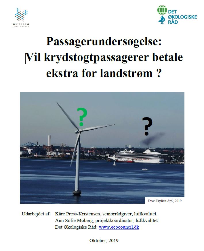 Passagerundersøgelse: Vil krydstogtpassagerer betale ekstra for landstrøm?