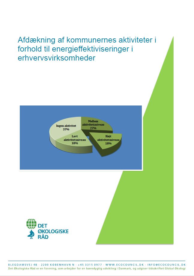 Afdækning af kommunernes aktiviteter i forhold til energieffektiviseringer i erhvervsvirksomheder