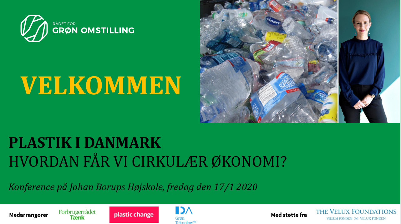 Oplæg fra Plastikkonference 17. januar 2020