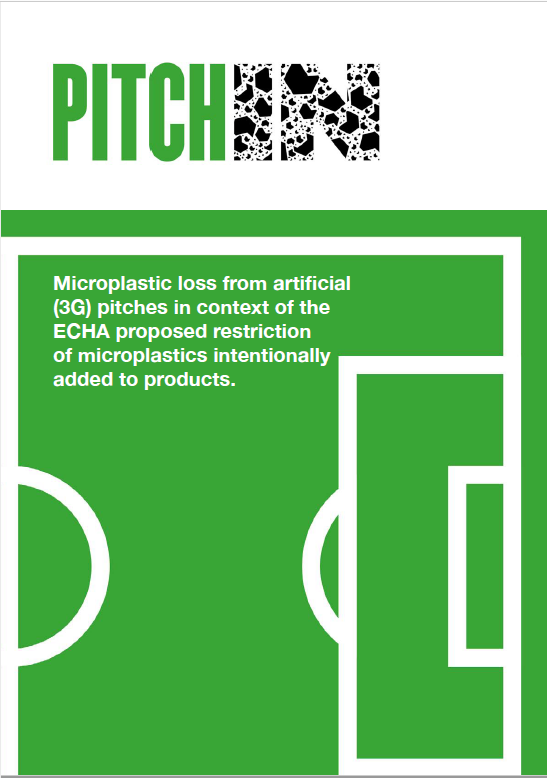 Microplastic loss from artificial (3G) pitches in context of the ECHA proposed restriction of microplastics intentionally added to products