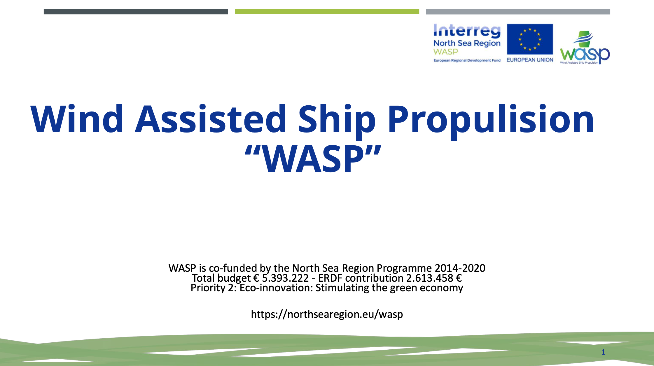 Præsentation: Wind Assisted Ship Propulision “WASP”