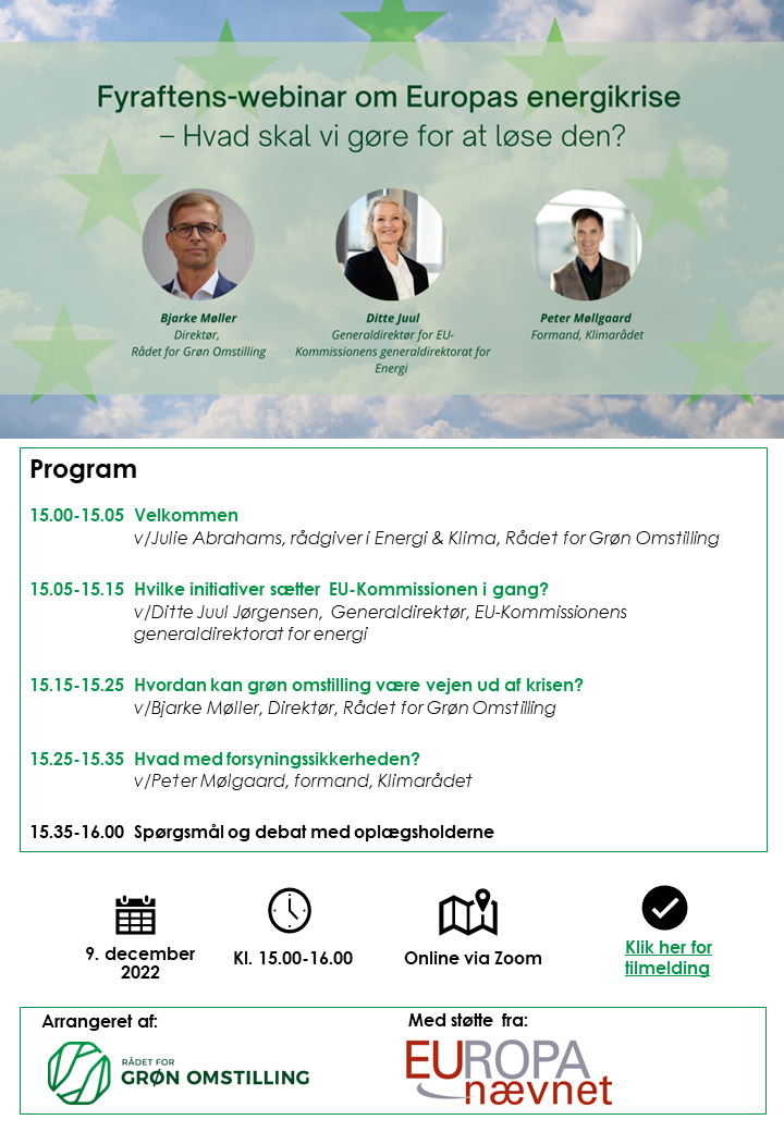 Program: Europas energikrise